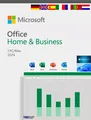 Produktbild: Microsoft Office Home & Business 2024 Vollversion 1 PC/Mac DE/ML Dauerlizenz NEU