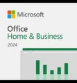 Produktbild: Microsoft Office Home & Business 2024 / 1 PC / Win-MAC / Dauerlizenz / KEY (ESD