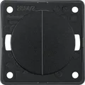 Produktbild: Berker 936552510 Serienschalter, gemeinsame Eingangsklemme, Integro - Design Flow/Pure, schwarz glänzend