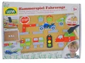 Produktbild: LENA Hammerspiel Fahrzeuge Holz Hammerspiel für Kinder 3+ Jahren NEU