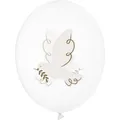 Produktbild: Partydeco Ballons latex - Colombe (6 x) (SB14C-204-000-6)