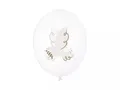 Produktbild: 5904555019799 Balony Gołąb Crystal Clear 30cm 6szt PartyDeco