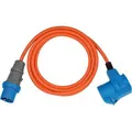 Produktbild: Brennenstuhl Verlängerungskabel 1167650503, für außen IP44, CEE 230 V / 16 A, Kabeltyp H07RN-F aus Gummi, orange, 3 m