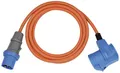 Produktbild: Brennenstuhl 1167650503 Strom Verlängerungskabel Orange, Blau 3m