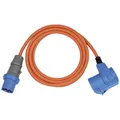 Produktbild: Brennenstuhl 1167650503 Strom Verlängerungskabel Orange, Blau 3 m