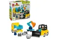 Produktbild: LEGO® Baufahrzeuge – 3-in-1-Set (10475), LEGO DUPLO Town Konstruktionsspielsteine, (22 St), Made in Europe