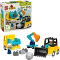 Produktbild: LEGO DUPLO Town 10475 Baufahrzeuge - 3-in-1-Set