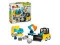 Produktbild: LEGO DUPLO Town 10475 Baufahrzeuge – 3-in-1-Set Bausatz Teile: 22 NEU OVP
