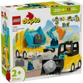 Produktbild: LEGO® DUPLO® Stadt 10475 Baufahrzeuge – 3-in-1-Set