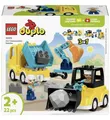 Produktbild: LEGO DUPLO® Baufahrzeuge – 3-in-1-Set