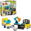Produktbild: LEGO® DUPLO® 10475 Baufahrzeuge – 3-in-1-Set