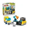 Produktbild: LEGO 10475 DUPLO® Baufahrzeuge – 3-in-1-Set