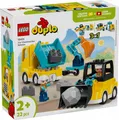 Produktbild: 5702018032022 Blocks DUPLO 10475 3 in 1 Construction Vehicles LEGO
