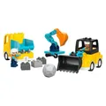 Produktbild: LEGO DUPLO Town Baustellenfahrzeuge 3 in 1 (22 Teile) ab 24m