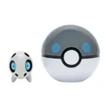 Produktbild: Pokémon PKW4147 - Clip and Go Pokéball - Stollunior und Schwerball, offizieller Pokéball mit beweglicher 5 cm Figur