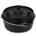Produktbild: Petromax Dutch Oven Feuertopf FT4.5 Ofen Camping-Kochtopf Outdoor-Pfanne Schwarz