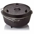 Produktbild: Petromax Feuertopf ft4,5 mit Füßen 3,5 Liter Gusseisen 29 x 17,5 x 29 cm