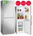 Produktbild: Amica Kühl-Gefrierkombination Silber 138L EEK: B automat. Abtauen 148cm hoch