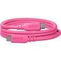 Produktbild: USB 3.2 Gen1 Kabel SC27-P pink, USB-C Stecker > USB-C Stecker pink, 2 Meter, PD
