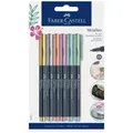 Produktbild: FABER CASTELL Permanentmarker metallic 1,5mm 6 Farben Set