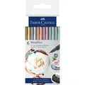 Produktbild: Faber-Castell Metallics Marker 6 Farben