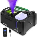 Produktbild: Beamz BLAZE2200 Nebelmaschine mit Lichteffekt, 2200 Watt, Horizontal und Vertikal, Fog Machine LED Rauchmaschine mit Funkfernbedienung, Disco Partynebel, Smoke Machine für DJs, Veranstaltungen