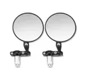 Produktbild: Zaddox Lenkervorbau Motorrad Lenkerendenspiegel mit ECE / Rückspiegel Paar Lenker # SP1