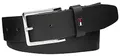 Produktbild: Tommy Hilfiger Herren Gürtel Oliver 3,5 cm Ext Ledergürtel, Schwarz (Black), 85