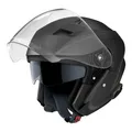Produktbild: Sena Outstar S Smart Jethelm mit integrierter Bluetooth Intercom & Smartphone Konnektivität (Schwarz, L)
