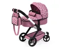 Produktbild: Bayer Design Anziehpuppe Kombi-Puppenwagen Xeo rosa für Puppen bis 46cm