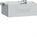 Produktbild: Hager ZZ45WAN2PP RJ45 Patch/Patch 180° CAT6A Buchse