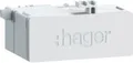 Produktbild: Hager ZZ45WAN2PP RJ45-Buchse Patch 180° IP20 CAT6A