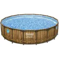Produktbild: ​Bestway Power Steel Swim Vista Series Frame Pool, Komplettset, 549 x 122 cm
