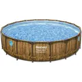 Produktbild: ​Bestway Power Steel Swim Vista Series Frame Pool, Komplettset, 549 x 122 cm