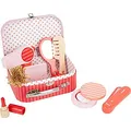 Produktbild: small Foot Schmink- und Frisierkoffer Retro, aus Holz, umfangreiches Beauty-Spiel-Set, ab 3 Jahren, 11776