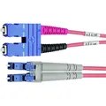 Produktbild: Telegärtner l00892 a0075 3 m SC LC violett, Mehrfarbig LWL-Kabel – Glasfaserkabel von (SC, LC, 50 µm, 125 Mikrometer, Violett, männlich/männlich)
