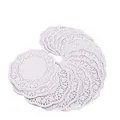 Produktbild: EDUPLAY 370136 Spitzendeckchen 250er Set weiß, weiß (1 Set)