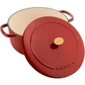Produktbild: Ballarini Bellamonte Gusseisen Bräter 24cm 4L Schmortopf Cocotte Induktion OVP