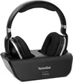 Produktbild: TechniSat Funkkopfhörer STEREOMAN 2 (V2) | 2,4 GHz | Over-Ear | Stereo | Dockingstation | bis 10h Akku | Schwarz