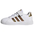 Produktbild: Adidas Tennis Shoe Grand Court 2.0 EL K, Ftwwht/Ftwwht/Magold, GY2577, 34 EU