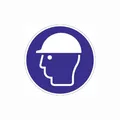 Produktbild: Gebotszeichen ASR A1.3/DIN EN ISO 7010 Kopfschutz benutzen - 9000477505