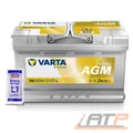 Produktbild: VARTA AUTOBATTERIE 12V 80Ah STARTERBATTERIE 800A A6 + 10g BATTERIE-POL-FETT