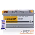 Produktbild: CONTINENTAL AUTOBATTERIE 12V STARTERBATTERIE 90Ah 850A LB5+10g BATTERIE POL-FETT
