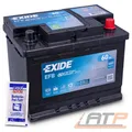 Produktbild: EXIDE AUTOBATTERIE 12V 60Ah STARTERBATTERIE 640A EL600 EFB START STOPP+POL FETT