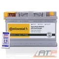 Produktbild: CONTINENTAL AUTOBATTERIE 12V STARTERBATTERIE 65Ah 650A EFB LB3 + 10g POL-FETT