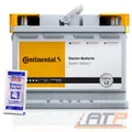 Produktbild: CONTINENTAL AUTOBATTERIE 12V STARTERBATTERIE 80AHh 750A+10g BATTERIE POL-FETT