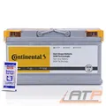 Produktbild: CONTINENTAL AUTOBATTERIE 12V STARTERBATTERIE 92Ah 850A AGM L5 + 10g POL-FETT