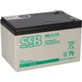 Produktbild: SSB Blei Akku SBL 12-12L AGM Batterie 6,3mm Faston - 12V 12Ah
