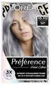 Produktbild: L'Oréal Paris Intensive dauerhafte Haarfarbe, Bis zu 8 Wochen glänzendes Haar und intensive Farbe, Préférence Vivid Colors, Farbe: 10.112 SILVER GREY, 1 Stück