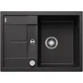 Produktbild: BLANCO METRA 45 S Compact | Granitspüle aus SILGRANIT anthrazit | Einbauart: Einbau von Oben | reversibel | für 45 cm breite Unterschränke | Großes Becken | Reinigungsfreundlich | [68x50x20 cm]
